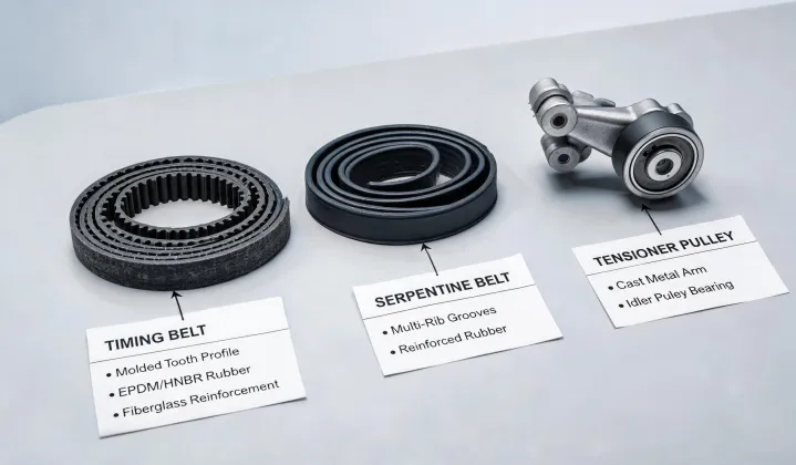 Dayco belts and tensioner service planning bench